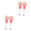 TOYANDONA 4pcs Extra Soft Boy Girl Toothbrush for Toddlers Manual Ergonomic Boys and Girls Toothbrush Cute Design Oral Care at Home Travel view 1