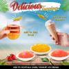 Popping Boba Pearls Multipack (24 x 50g) - Strawberry, Mango - Vegan, Non-Dairy, Fat-Free & Gluten-Free - Tempo Bursting Boba, 24 Servings view 3