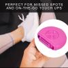 3In1 Women Shaver, Portable Body Hair Trimmer Portable Women Epilator Manual for Travel Shaver Remover ToolBlue (Rose Red) view 4