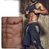 Silicone Muscle Chest Suit Half-Body Male Chest Vest Abdominal Muscle Simulation Skin with Arms for Cosplay Halloween Props view 2