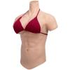 PROPFE Silicone Muscle Suits Cosplay Costume Breastplate False Body Bodysuit Half Body Simulation Skin Boobs for Crossdresser view 1