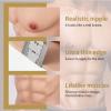 Realistic Silicone Muscle Suit Male Vest Abdominal Muscles Half-Body Male Chest Suit for for Cosplayers Halloween Props view 4