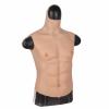 PROPFE Silicone Fake Muscle Chest Fake Muscle Male Chest High Collar Abdominal Muscle Stimulation Skin Shaper for Cosplay view 1
