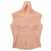 PROPFE Silicone Fake Muscle Chest Fake Muscle Male Chest High Collar Abdominal Muscle Stimulation Skin Shaper for Cosplay view 4