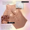 PROPFE Crossdressing Silicone Breastplate F Cup with Silicone Abdominal Muscle Artificial Fake Boobs Breast Forms view 4