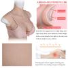Silicone Realistic Breastplate Half Body Queen C/D/E Cup Breast Forms Touch Soft Mastectomy Boob for Crossdresser Plate view 3