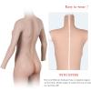 PROPFE Whole Body Silicone Bodysuit C/E Cup Breastplate Breast Forms Silicone+Airbag Filler for Crossdresser Cosplay Dragqueen view 4