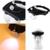 HWSY Head-Mounted Magnifying Glass - with Led Lights - Old Man Reading HD Engraving Mobile Phone Watch Repair High Power Optics Magnifiers Interesting view 4