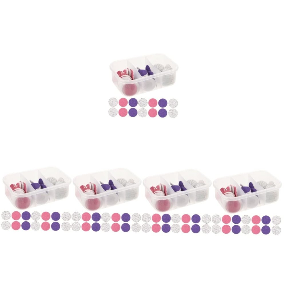 minkissy 360pcs Professional Electric Foot File Pads Pedicure Sanding Discs Rough Surface for Dead Skin Removal