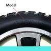 12 Inch Electric Wheelchair Rear Wheel, Replacement Wheel Accessories, 12 1/2x2 1/4, PU Solid Tire, Bearing 16mm(5/8inch), 2Pcs view 3