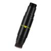 FRCOLOR Large 2-in-1 Beard Filling Stick Safe Beard Shaping Filler for Men Thickening Hair Concealer in Black for Grooming and Styling view 1