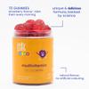 Jelly Pills Multivitamin and Mineral Gummies for Kids - 70 Vegan Gummies - No Added Sugars - Strawberry Flavor - A, B, C, D, E, Zinc, Biotin & Folic Acid view 4