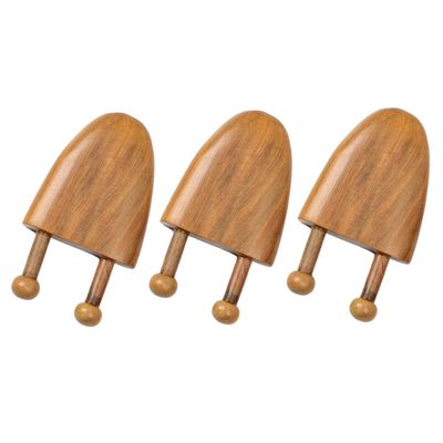 Beatifufu 3pcs Acupoint Massager Nose Massager Face Guasha Tool Wood Nose Scraper for Facial Tools Scraping Skincare