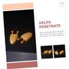 Beatifufu 3pcs Acupoint Massager Nose Massager Face Guasha Tool Wood Nose Scraper for Facial Tools Scraping Skincare view 2