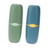 Alipis 2pcs Elegant Plastic Bathroom Accessories Organizer Toothbrush Cup Toothpaste Travel Case Outdoor Holder Toothbrush Slots view 1