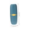 Alipis 2pcs Elegant Plastic Bathroom Accessories Organizer Toothbrush Cup Toothpaste Travel Case Outdoor Holder Toothbrush Slots view 4