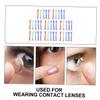 Beaupretty 100pcs Small Contacts Lens Removers Tool Contacts Lens Stick for Convenient Stick Travel Use Applicator Reusable Remover view 4