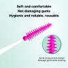 200pcs Soft Silicon Gel Toothpick Orthogonal Tooth Joint Brush Mouth Care Tooth Gap Tooth Gap Tooth Brush Box Silicone Dental Cleaning Floss Toothpicks For Oral Care Purple view 4