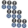 YARNOW 5sets Recycling Bin Sticker PVC Trash Can Label Recycle Trash Can Stickers view 2