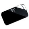ABOOFAN Travel Mini Electronic Weight Scale Rechargeable Digital Mirror Scale Quick Accurate Reading 25x14CM for Home Office Use view 1