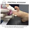 120pcs Foot Grinding Disc Nail Bit Eletric Nail Set Tool Foot Replacement Heads Electronic Foot File Sanding Disk Adhesive Disposable Sandpaper Discs Remover view 3