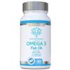 Omega-3 Fish Oil Soft Gels - Ultra Potent 1000mg, 90 Capsules - Full Strength EPA & DHA - Easy to Swallow Omega3 Fish Oils - Ultimate Joint, Heart & Brain Health Support Supplement - Made in The UK view 1