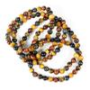 10 20 50 Bulk Wholesale Tiger Eyes Stone Bracelets Beaded Crystal Bracelet (100 PCS) view 2