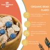 Crunchy Organic Bran Flakes 500g - High-Fibre Breakfast Cereal for a Healthy Start to Your Day! view 3