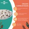 Organic Cannellini Beans 500g - Creamy & Versatile for Soups, Salads & Hearty Meals view 2