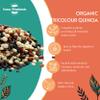 Sussex Wholefoods Organic Tricolour Quinoa 2kg - Nutritious, Colourful, Versatile Grain view 2