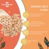 Sussex Wholefoods Organic Spelt Flakes 500g: Nutritious, Versatile, Perfect for Breakfast view 3