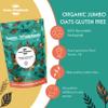 Sussex Wholefoods Organic Jumbo Oats Gluten Free 2kg: Hearty, Nutritious, Perfect for Breakfast view 4