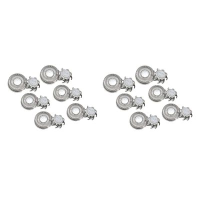 12X Replacement Electric Shaver Blades for Men Nasal Trimmer Temple Trimmer Electric Shaving
