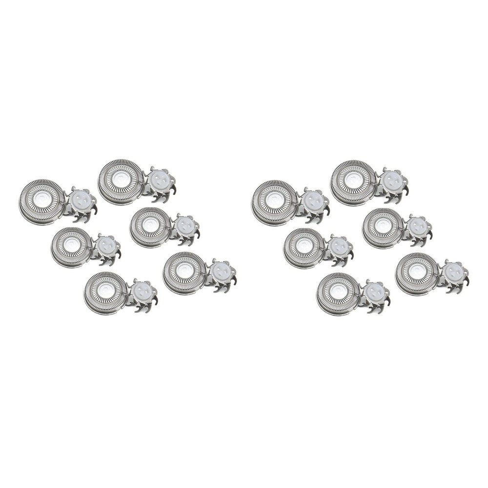 12X Replacement Electric Shaver Blades for Men Nasal Trimmer Temple Trimmer Electric Shaving