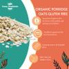 Organic Gluten-Free Porridge Oats 2kg - Perfect for Creamy, Nutritious Breakfasts view 2