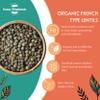 Sussex Wholefoods: Premium Organic French Type Lentils 500g: Nutritious, Versatile, and Delicious! view 2