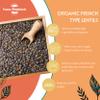 Sussex Wholefoods: Premium Organic French Type Lentils 500g: Nutritious, Versatile, and Delicious! view 3