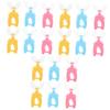 Healeved 18pcs U-Shaped Toothbrushes Manual Boys and Girls Tooth Cleaning Tools Oral Cleaning Brushes for Boy Girl Random Color view 1