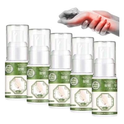 Tendon Sheath Pain and Heel Pain Spray, Tenosynovitis Heel Pain Spray, Tenosynovitis Cold Compress Gel, Improve Tendon Sheath Pain (5PC)
