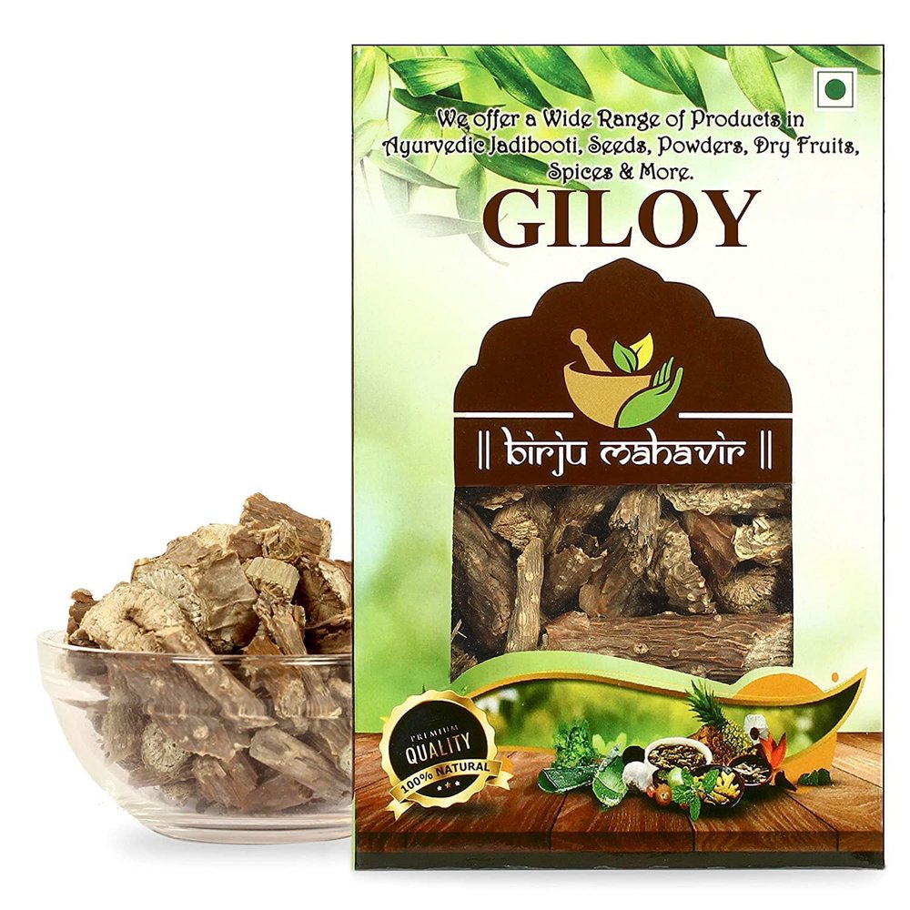 AOZA Birju Mahavir Giloy Stem Cutting Tinospora Cordifolia, Natural Original, 400 g