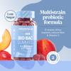 Probiotic Gummies  Bio-Bac 52 Billion CFU Probiotics for Gut Health 11 Strains of Live Bacteria - Pro Biotics for Gut Health Probiotic Supplements for Men and Women - Novomins view 4