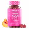 CoQ10 Gummies  250mg High Strength CoQ10 Supplement  60 Gummies  Coenzyme Q10 with EPA, DHA, Vitamin B3 & Zinc - Co Enzyme CQ10 Naturally Fermented High Absorption CQ10 Supplement - Novomins view 1
