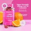 CoQ10 Gummies  250mg High Strength CoQ10 Supplement  60 Gummies  Coenzyme Q10 with EPA, DHA, Vitamin B3 & Zinc - Co Enzyme CQ10 Naturally Fermented High Absorption CQ10 Supplement - Novomins view 2