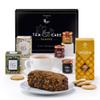 Afternoon Tea Hamper with Cake  Hatties Gifts Breakfast & Afternoon Tea Selection Gift Set, Genoa Fruit Cake, Shortbread & Jams  Luxury Food Gifts for Men & Women view 1