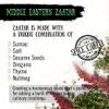 Spice Cartel's Middle Eastern Zaatar. Seasoning Blend Bursting With Sumac & Thyme. 35g Resealable Pack Seasons 1kg+ Of Protein. Premium UK Hand Blended. view 4