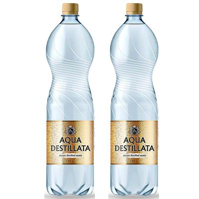 Distilled Water 3.0 Litres Premium Quality Pack 2x1,5 L Ultra Pure Steam Distilled Water