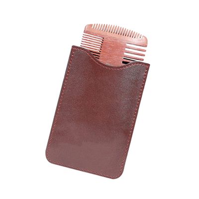 Beavorty Beard Styling Comb Double Sided Static Comb for Mustache Beard for Men Random Style