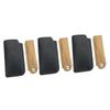 minkissy 3sets Wooden Pocket Beard Comb with Case Portable Folding Hair Comb for Men Beard Accessory for Travel Salon Home Use Multi-functional Hair Styling Tool view 1