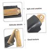 minkissy 3sets Wooden Pocket Beard Comb with Case Portable Folding Hair Comb for Men Beard Accessory for Travel Salon Home Use Multi-functional Hair Styling Tool view 3