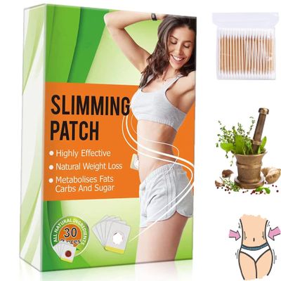 Camic Belly Slimming Patch, Perfect Detox Slimming Patch Belly, Effective Ancient Remedy Healthy Detox Slimming Belly Pellet for Women Men (1Box)